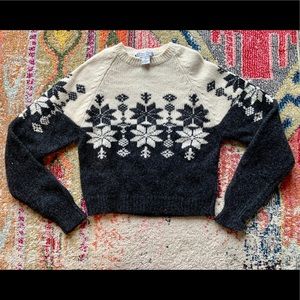 109% Shetland Wool Sweater